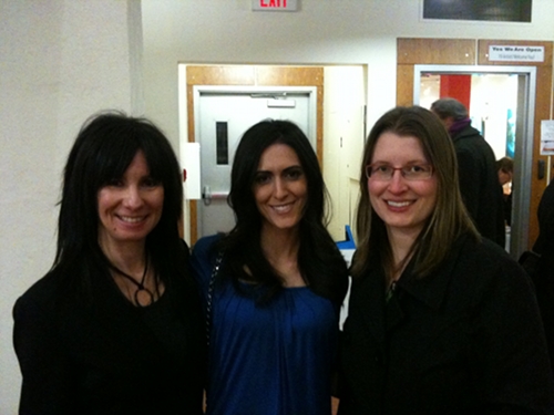 Marie with Samantha and Sarah