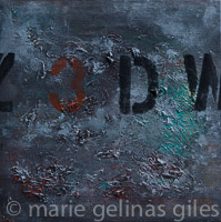 Black_Falcon - textured, grey, fray, metallic, dark, numbers, urban, industrial, weathered, square, 11.5 x 11.5,