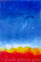 Shadow_Of_Thunder - blue, red, yellow, white, bold, bright, big 36 x 24, landscape,